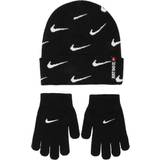 Nike Huer Børnetøj Nike Kid's Beanie & Gloves Set - Black