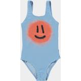 Molo Badedragter Molo Kids Blue Nika One-Piece Swimsuit 7878 Happy Air