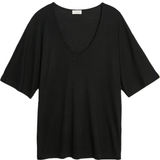 By Malene Birger T-shirts & Toppe By Malene Birger Cevina T-shirt Black
