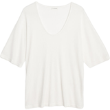 By Malene Birger Dame T-shirts & Toppe By Malene Birger Cevina T-shirt White