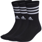Adidas Dame Undertøj adidas 3-Stripes Cushioned 3-pack - Black/White