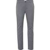 Solid Bukser & Shorts Solid Pants -TOFrederic Byxor Grey Melange