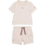 Tommy Hilfiger Øvrige sæt Tommy Hilfiger Girls' Essential T-Shirt/Shorts Set Infant, Pink 12-18M