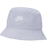 Dame - Lilla Hatte Nike Sportswear Bucket Hat - Oxygen Purple/White