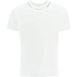 Valentino Overdele Valentino White Crewneck T-Shirt
