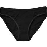 Elastan/Lycra/Spandex Trusser AllMatters Menstrual Bikini Moderate/Heavy Period Panties - Black