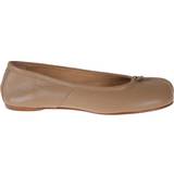 36 ½ - Pink Lave sko Maison Margiela Tabi Leather Ballet Shoes Nude Tone