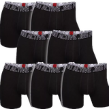 Herre Tøj JBS ProActive Bamboo Boxer Shorts 7-pack - Black