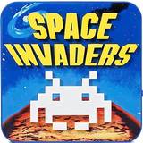 Blå Bordlamper Børneværelse Numskull Space Invaders 3D Bordlampe