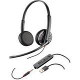 Fujitsu Over-Ear Høretelefoner Fujitsu PLANTRONICS BLACKWIRE 3225 USB-A