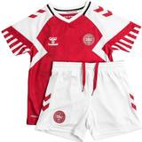 Fodbold Fodboldsæt Hummel Denmark Home Jersey 2023/24 Mini-Kit