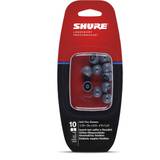 Shure Sort Tilbehør til høretelefoner Shure EASFX1-10L Large Soft Flex Sleeves