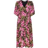 32 - Blomstrede - Sort Kjoler Gestuz Taralyn Dress
