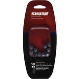 Shure Sort Tilbehør til høretelefoner Shure EASFX1-10S Small Soft Flex Sleeves
