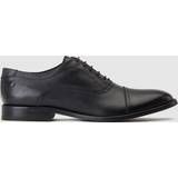 Grå Oxford Base London Crane Oxford Shoes Mens Black
