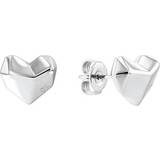 Calvin Klein Øreringe Calvin Klein Faceted Heart Earrings 35000041