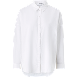 42 - Dame - Grøn Skjorter Selected Oversized Skjorte hvid