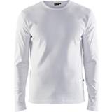 Forstærkning Overdele Blåkläder 3500 Long Sleeve T-shirt - White