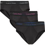 Sølv Underbukser Calvin Klein Pack Briefs Cotton Stretch BLACK