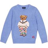 S Striktrøjer Børnetøj Polo Ralph Lauren Bear Knitted Sweater - Blue