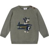 Hust & Claire Striktrøjer Hust & Claire Baby Seagrass Pilou Pullover 74