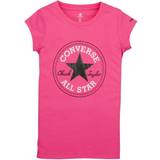 Converse Overdele Børnetøj Converse Older Girls Chuck Patch T-Shirt Pink