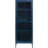 Blå - Glas Skab Unique Furnitures Bronco Vitrineskab 58x160cm