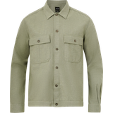 Grøn - Hør - XS Overdele Only & Sons Relaxed Fit Shirt - Green/Swamp
