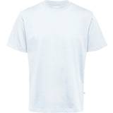 Selected Herre - M T-shirts & Toppe Selected Kortærmet T-shirt hvid