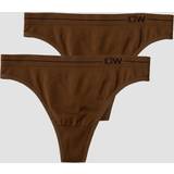 ICANIWILL Undertøj ICANIWILL Everyday Seamless Thong 2-pack-Cinnamon-XL