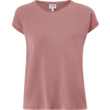 46 - Pink Overdele Vero Moda Regular Fit O-hals Sænkede Skuldersømme T-shirt