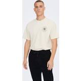 Only & Sons Dame - XL Bukser & Shorts Only & Sons Onslinus Cropped Cord 9912 Pant Noos