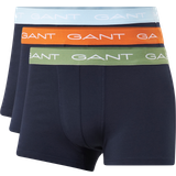 Gant Grøn Undertøj Gant Trunks 3-pack - Waterfall Blue