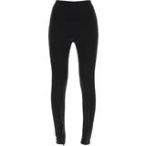 Elastan/Lycra/Spandex Leggings Wardrobe NYC Front Zip Legging - Black