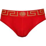 Versace Rød Tøj Versace Iconic Low-Rise Brief, Red/gold