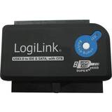 LogiLink SATA Controller kort LogiLink USB 3.0 to SATA/IDE Adapter with OTB