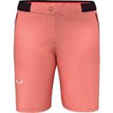 48 - Elastan/Lycra/Spandex - Pink Bukser & Shorts Salewa Pedroc Durastretch Shorts Women, rød IT 2023 Trekking- & vandrebukser