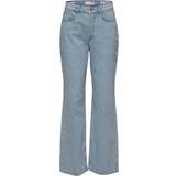 Selected Dame Jeans Selected High Waist Wide Fit Jeans - Blue