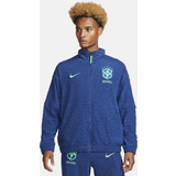 Nike Grøn - S Jumpsuits & Overalls Nike Brazil-fodboldtræningsjakke french terry til mænd blå