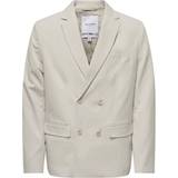48 - Dame - Polyester Blazere Only & Sons Regular Fit Revers Blazer
