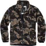 Camouflage - XL Sweatere Brandit Jakke Teddyfleece, Mørk Camo