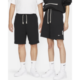 Nike Dri-FIT Standard Issue-basketballshorts french terry (20 cm) til mænd sort