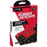Hyperx keycaps HyperX Rubber Keycaps røde
