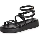 Ancient Greek Sandals Dame Sko Ancient Greek Sandals Black Aristea Black IT