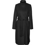 Dame - Nylon - Uldfrakker Vero Moda High Neck Regular Sleeves Coat
