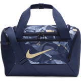Nike Duffeltasker & Sportstasker Nike Brasilia-sportstaske med print (ekstra small, 25 liter) blå ONE SIZE