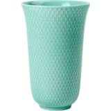Lyngby Porcelain Brugskunst Lyngby Porcelain Rhombe Aqua Vase 15cm