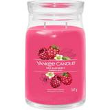 Yankee Candle Lysestager, Lys & Dufte Yankee Candle Rumdufte stearinlys Red Raspberry 567 Duftlys