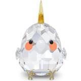 Swarovski Gul Brugskunst Swarovski Kristall Figuren All you Need are Birds Gelber Dekorationsfigur