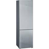 Køleskab med fryser Siemens iQ500 Køleskab/fryser Sølv, Grå